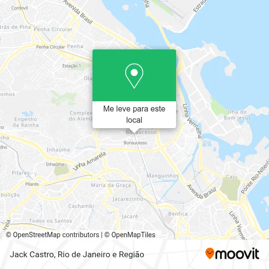 Jack Castro mapa