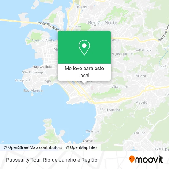 Passearty Tour mapa