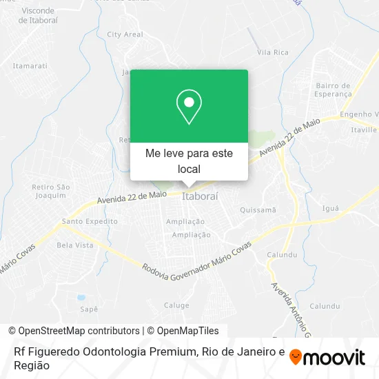 Rf Figueredo Odontologia Premium mapa