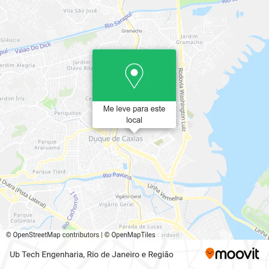 Ub Tech Engenharia mapa