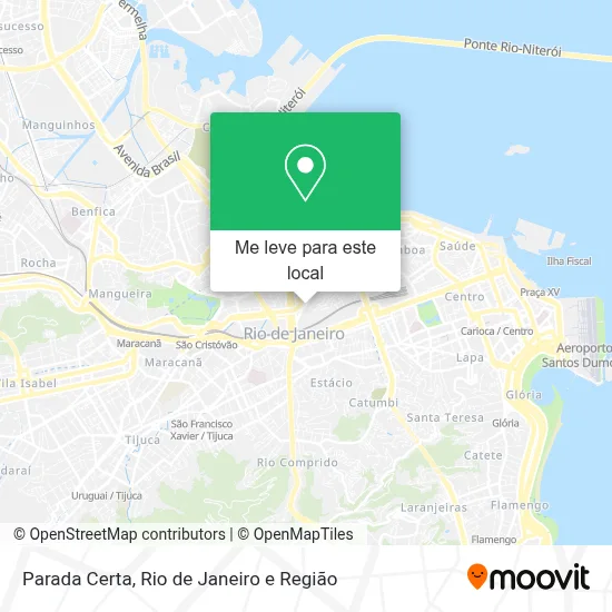 Parada Certa mapa