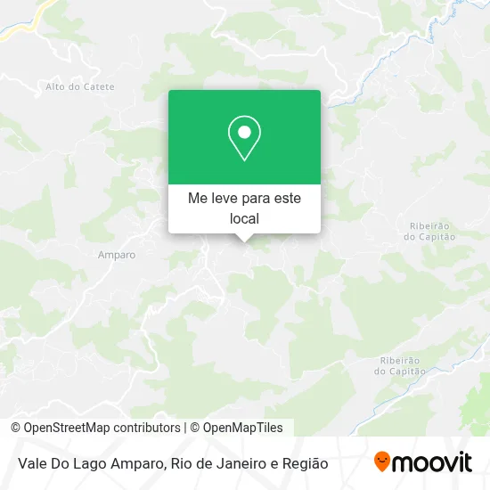 Vale Do Lago Amparo mapa