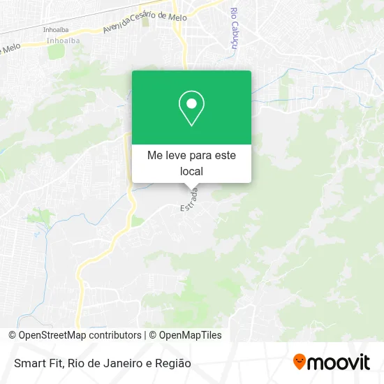 Smart Fit mapa