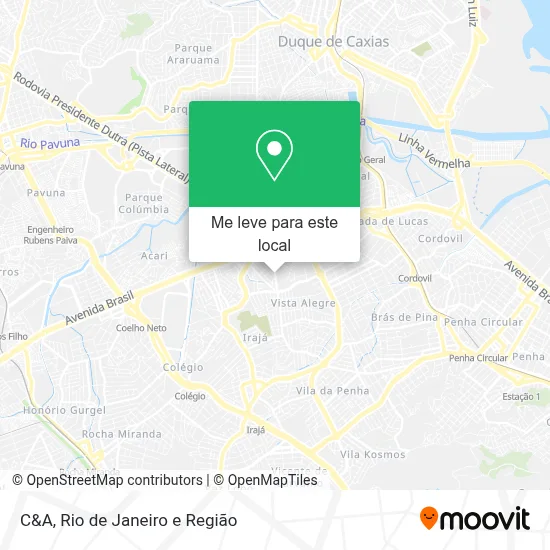 C&A mapa