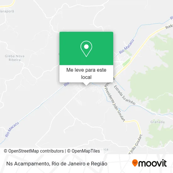 Ns Acampamento mapa