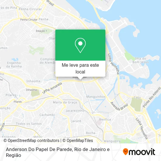Anderson Do Papel De Parede mapa