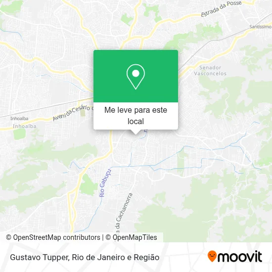 Gustavo Tupper mapa