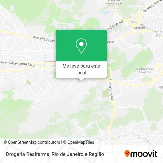 Drogaria Realfarma mapa