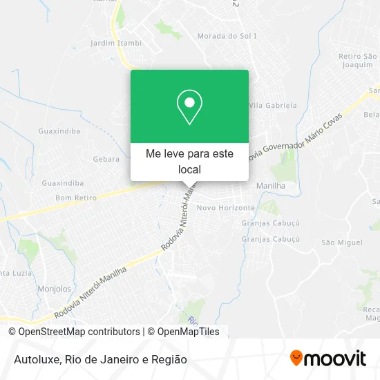 Autoluxe mapa