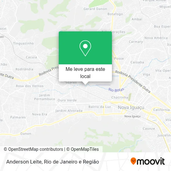 Anderson Leite mapa