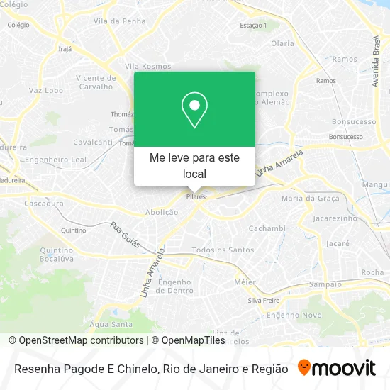Resenha Pagode E Chinelo mapa