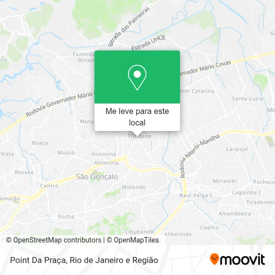 Point Da Praça mapa