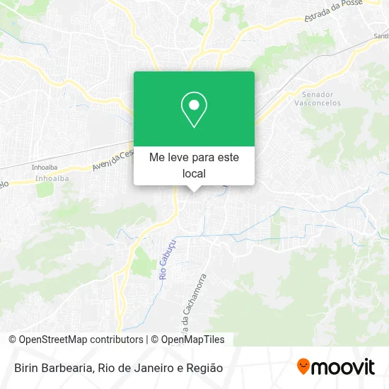 Birin Barbearia mapa