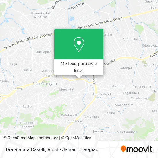Dra Renata Caselli mapa