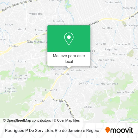 Rodrigues P De Serv Ltda mapa