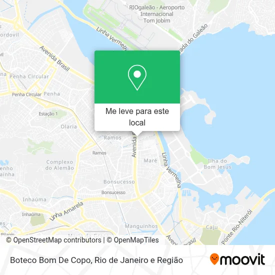 Boteco Bom De Copo mapa