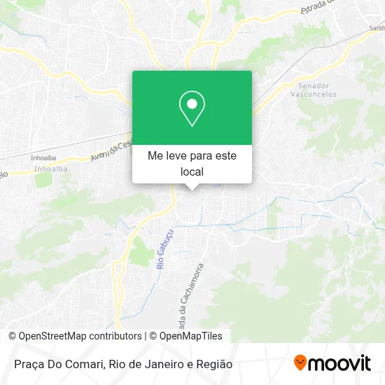 Praça Do Comari mapa