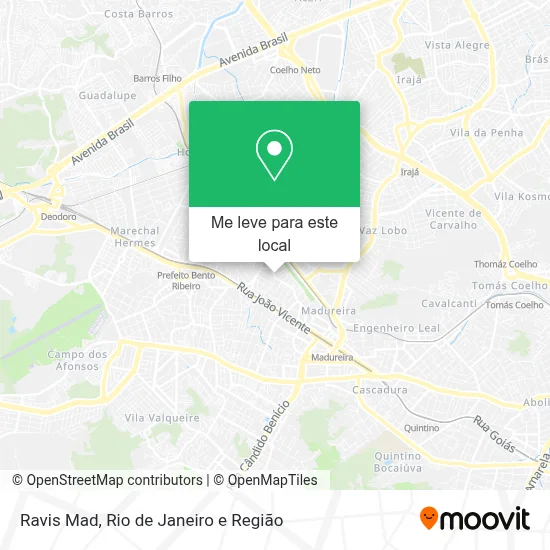 Ravis Mad mapa