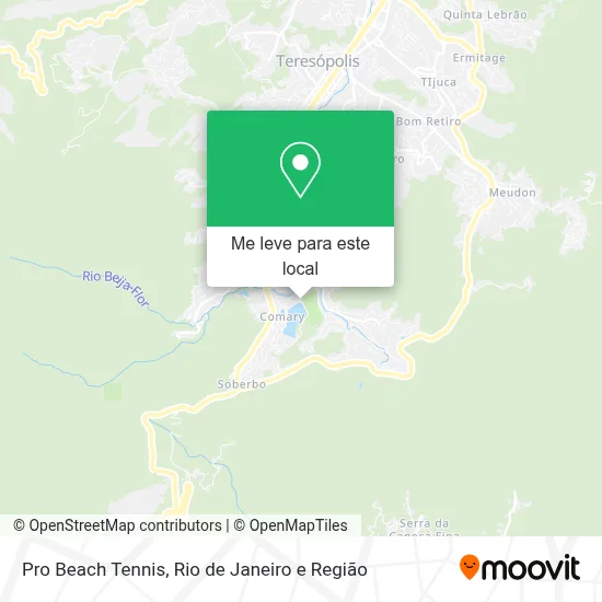 Pro Beach Tennis mapa