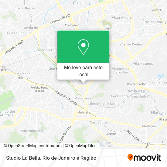 Studio La Bella mapa