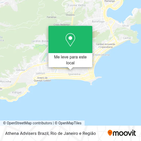 Athena Advisers Brazil mapa