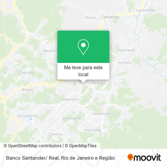 Banco Santander/ Real mapa