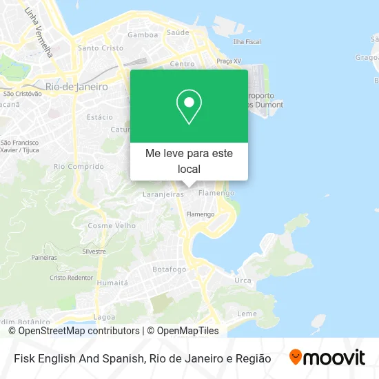 Fisk English And Spanish mapa