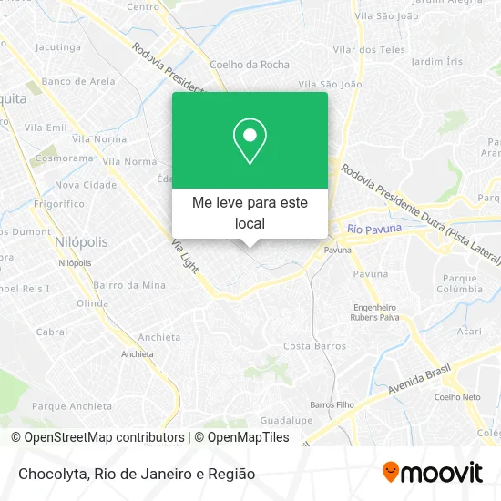 Chocolyta mapa