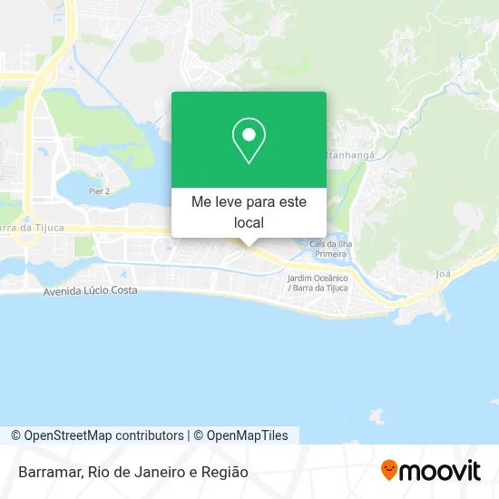 Barramar mapa
