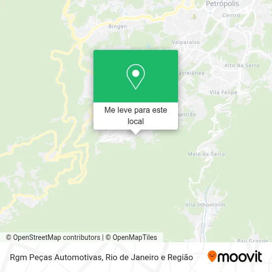Rgm Peças Automotivas mapa