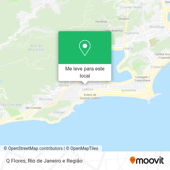 Q Flores mapa