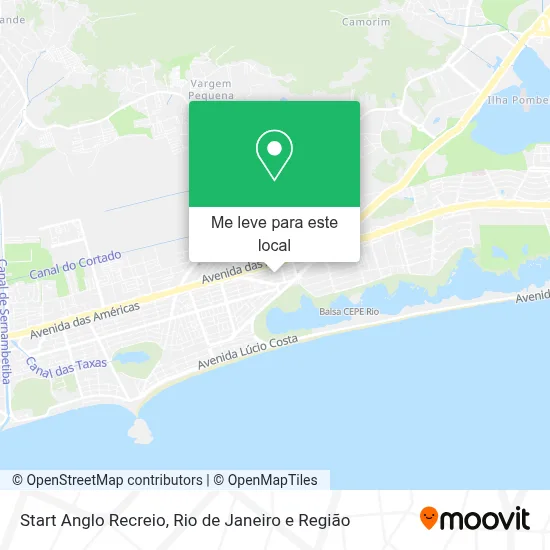Start Anglo Recreio mapa