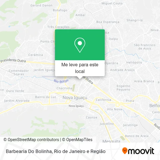 Barbearia Do Bolinha mapa