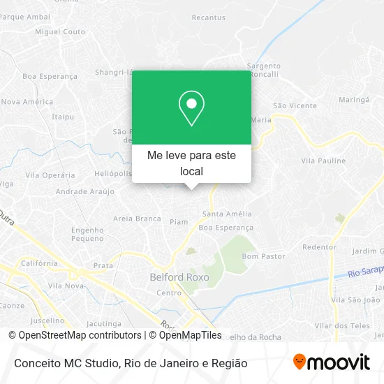 Conceito MC Studio mapa