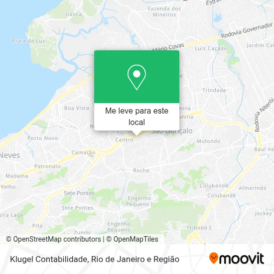 Klugel Contabilidade mapa