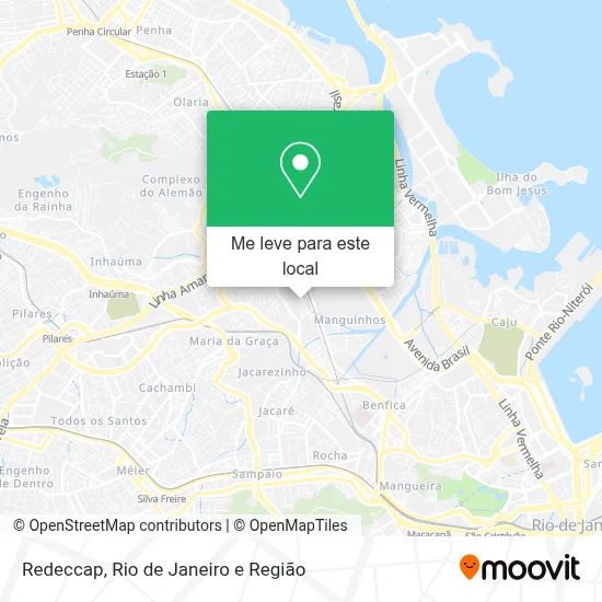 Redeccap mapa