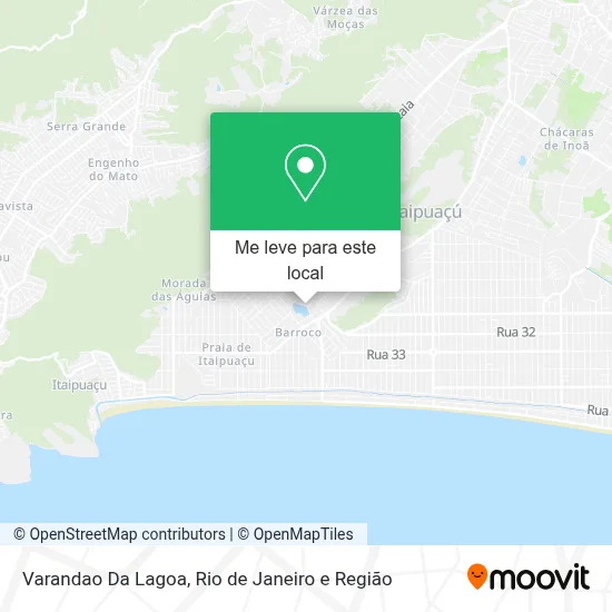 Varandao Da Lagoa mapa