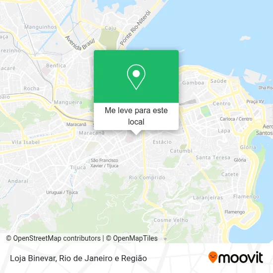 Loja Binevar mapa