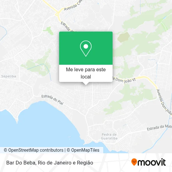 Bar Do Beba mapa