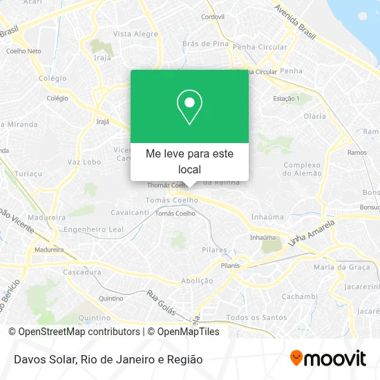 Davos Solar mapa