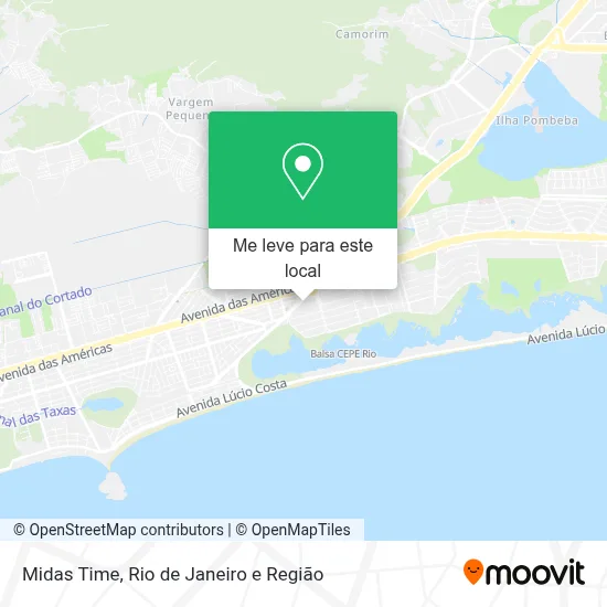 Midas Time mapa