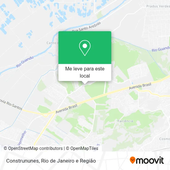 Constrununes mapa