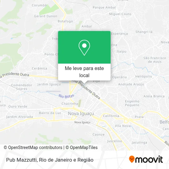 Pub Mazzutti mapa