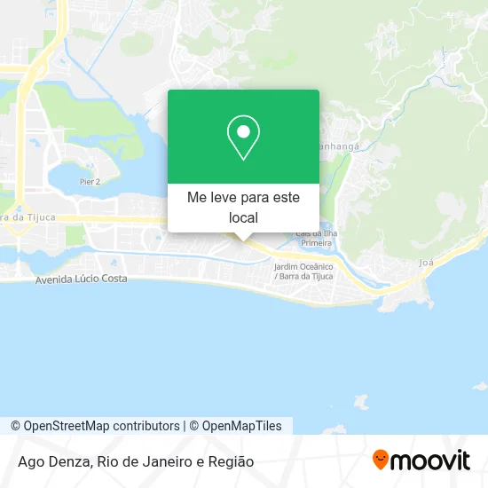 Ago Denza mapa