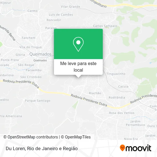 Du Loren mapa