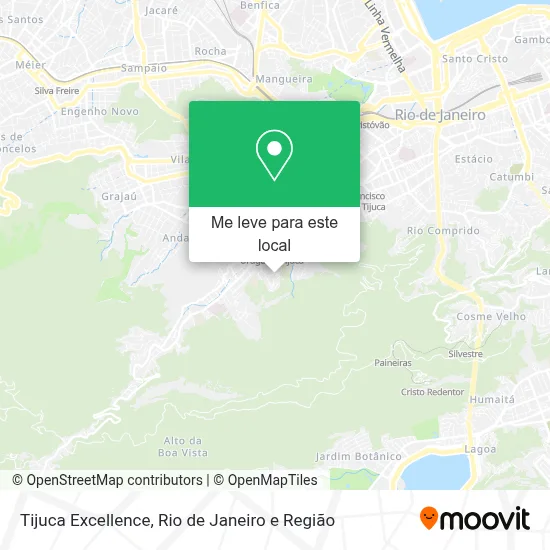 Tijuca Excellence mapa