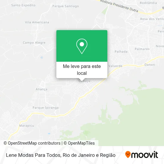 Lene Modas Para Todos mapa