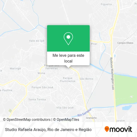 Studio Rafaela Araújo mapa