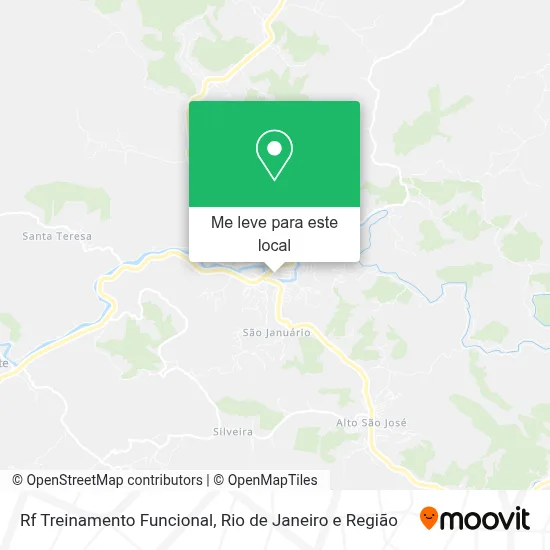 Rf Treinamento Funcional mapa