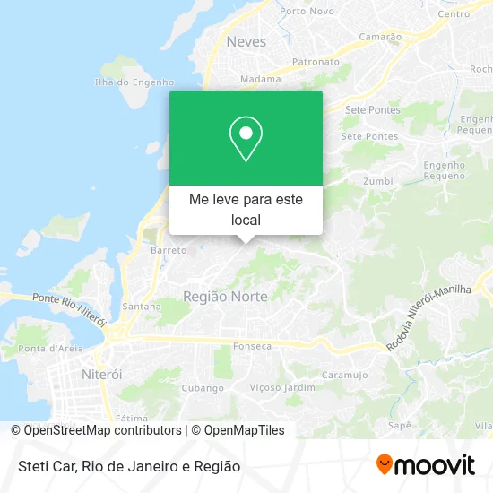 Steti Car mapa